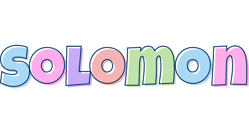 Solomon pastel logo