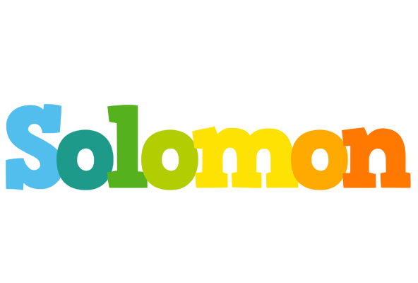 Solomon rainbows logo