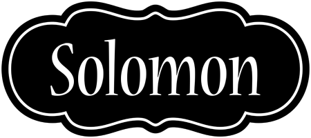 Solomon welcome logo