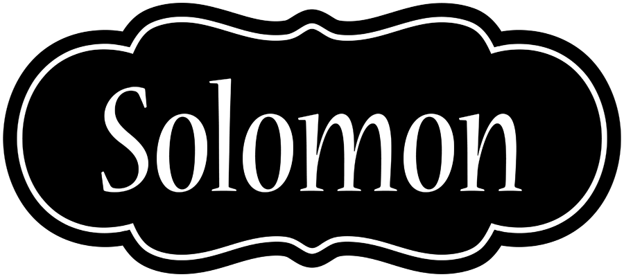 Solomon welcome logo