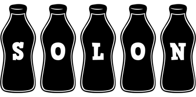 Solon bottle logo