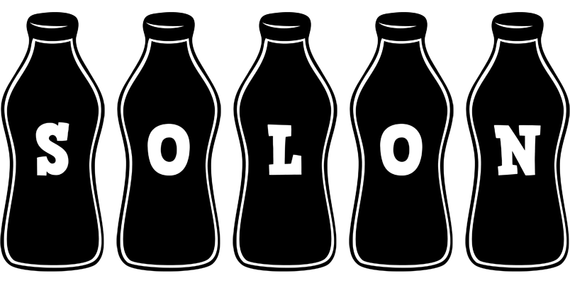 Solon bottle logo