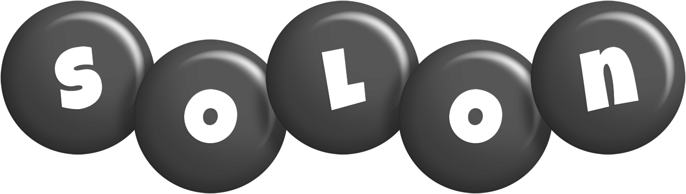 Solon candy-black logo