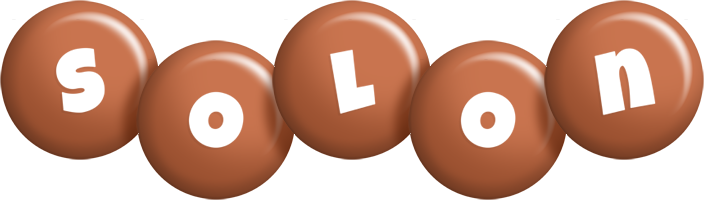 Solon candy-brown logo