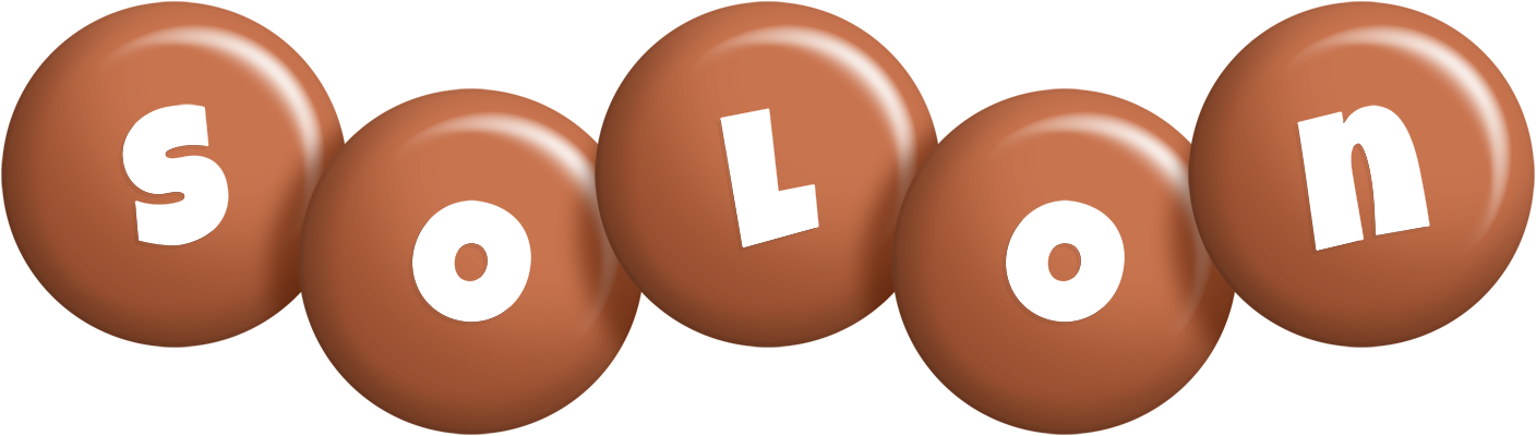 Solon candy-brown logo