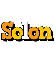Solon cartoon logo