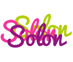 Solon flowers logo