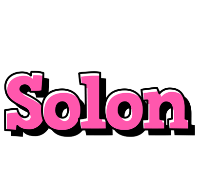 Solon girlish logo