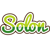 Solon golfing logo