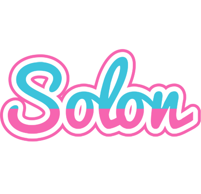 Solon woman logo