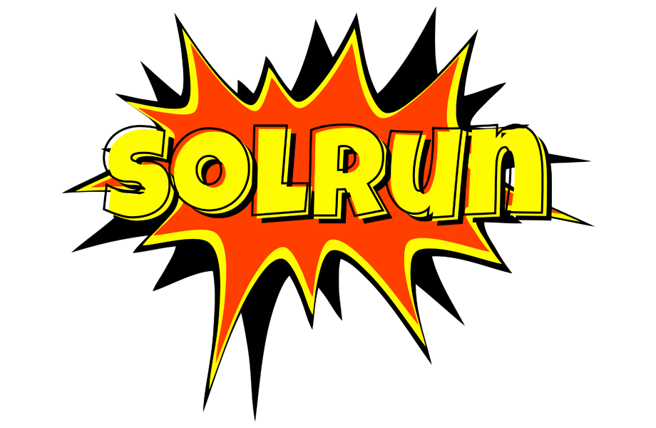 Solrun bazinga logo