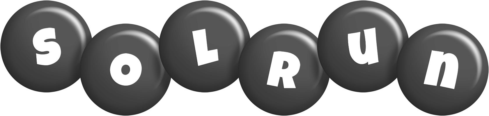 Solrun candy-black logo