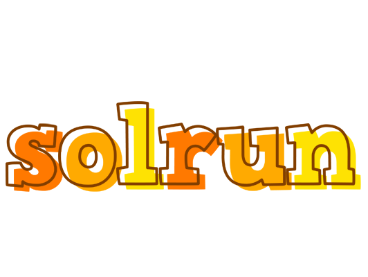 Solrun desert logo
