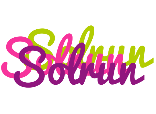 Solrun flowers logo