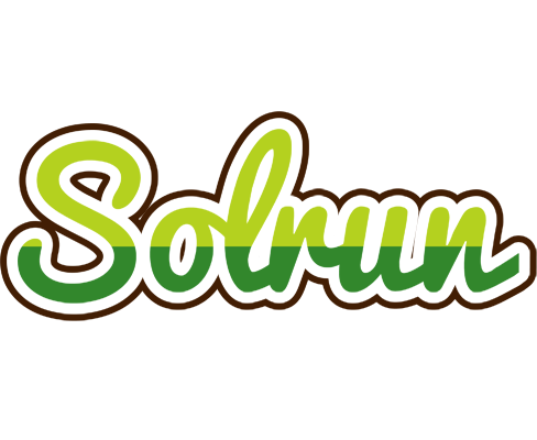 Solrun golfing logo
