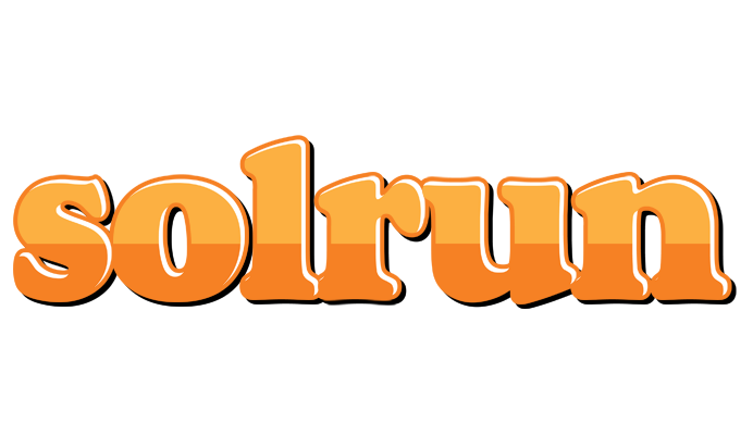Solrun orange logo
