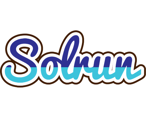 Solrun raining logo