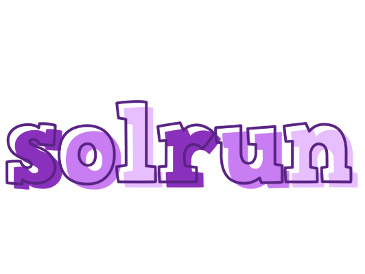 Solrun sensual logo
