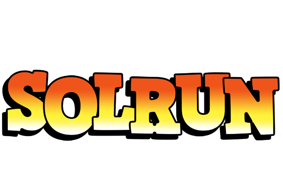 Solrun sunset logo