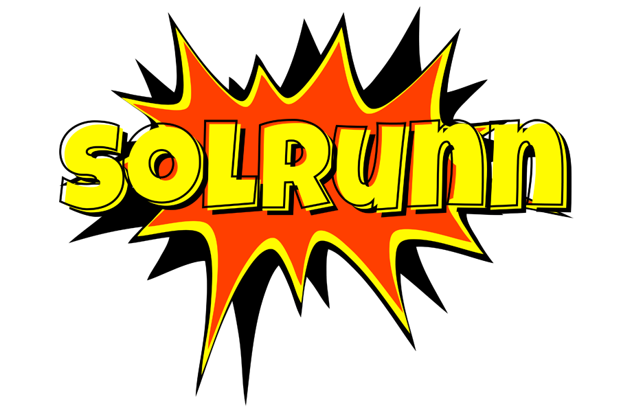 Solrunn bazinga logo