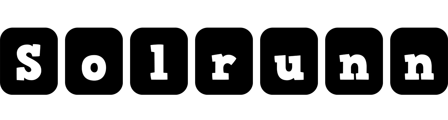 Solrunn box logo