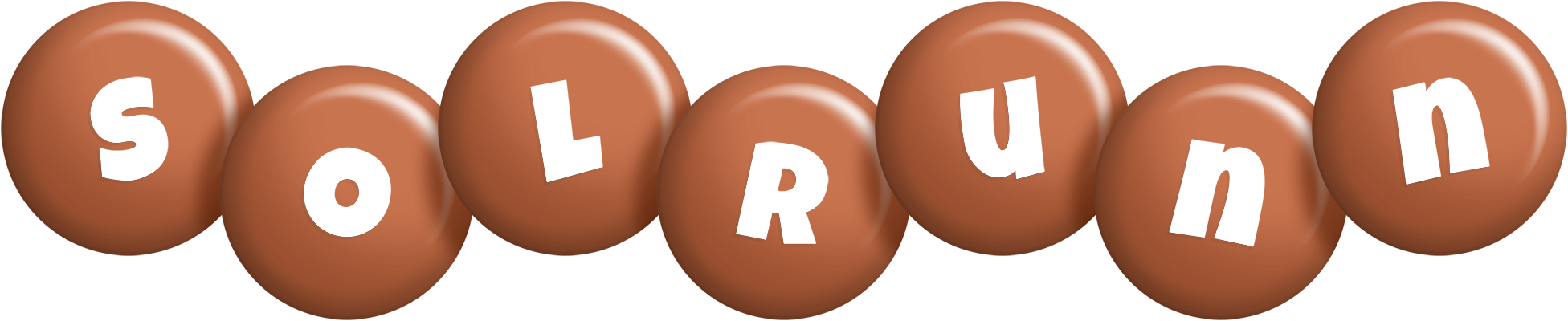 Solrunn candy-brown logo