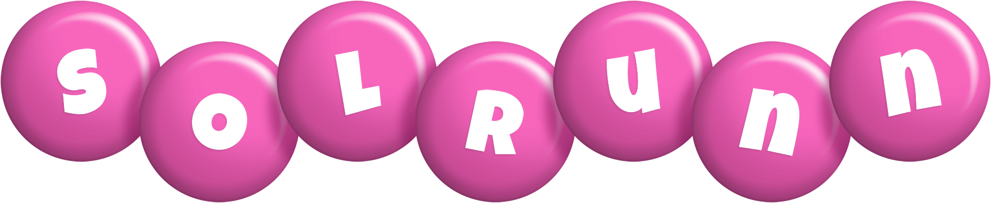 Solrunn candy-pink logo