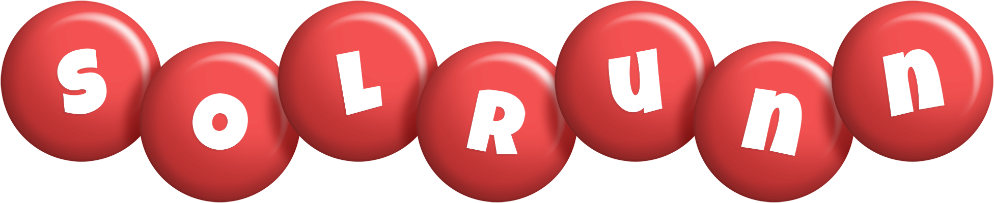 Solrunn candy-red logo