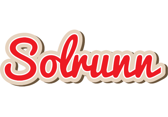 Solrunn chocolate logo