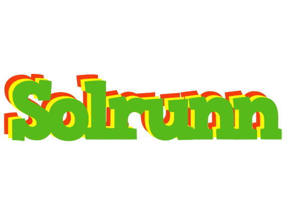 Solrunn crocodile logo