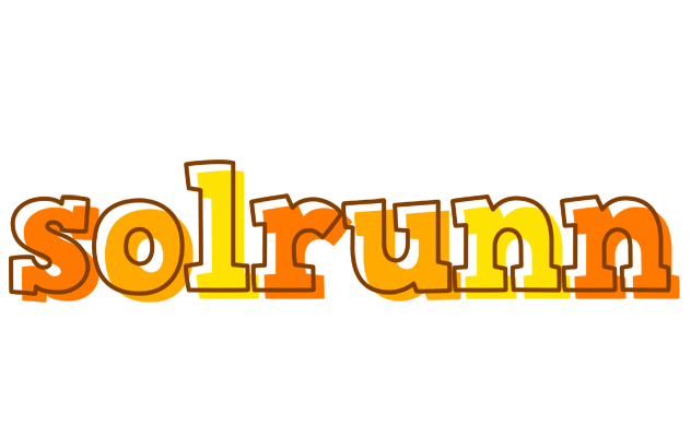 Solrunn desert logo
