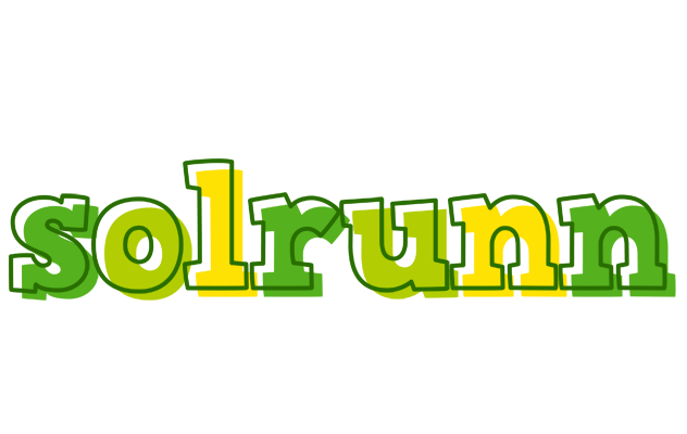 Solrunn juice logo
