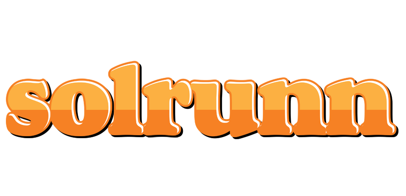 Solrunn orange logo