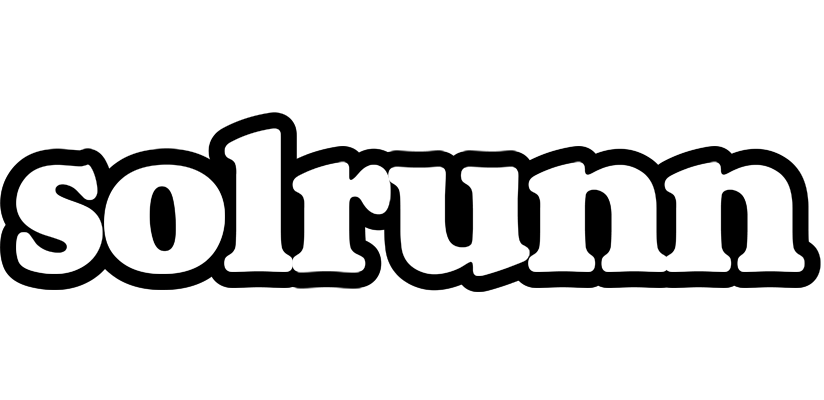 Solrunn panda logo