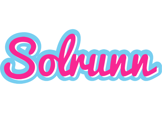 Solrunn popstar logo