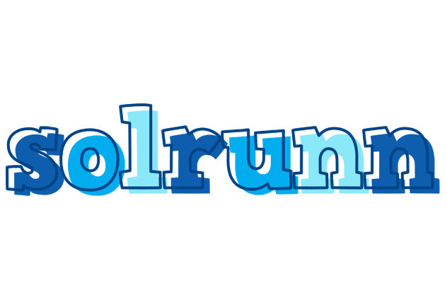 Solrunn sailor logo