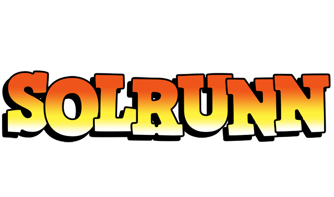 Solrunn sunset logo