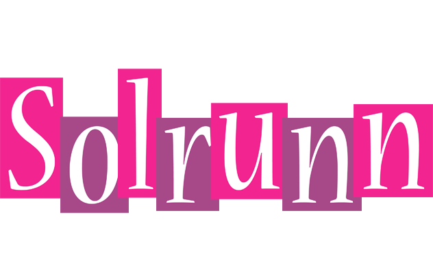Solrunn whine logo