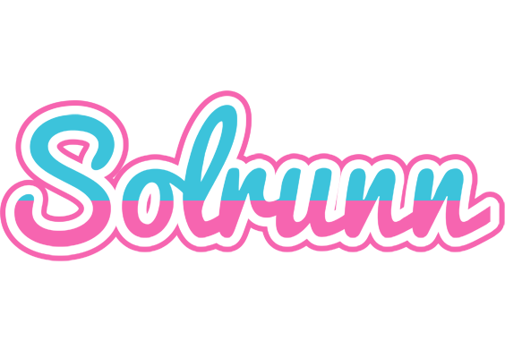 Solrunn woman logo