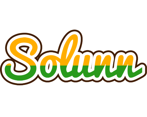 Solunn banana logo