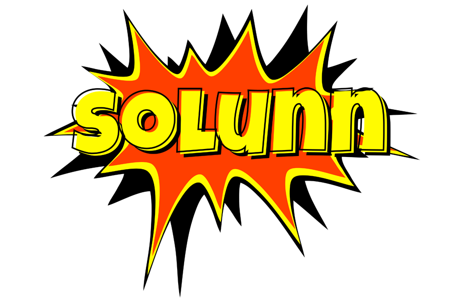 Solunn bazinga logo