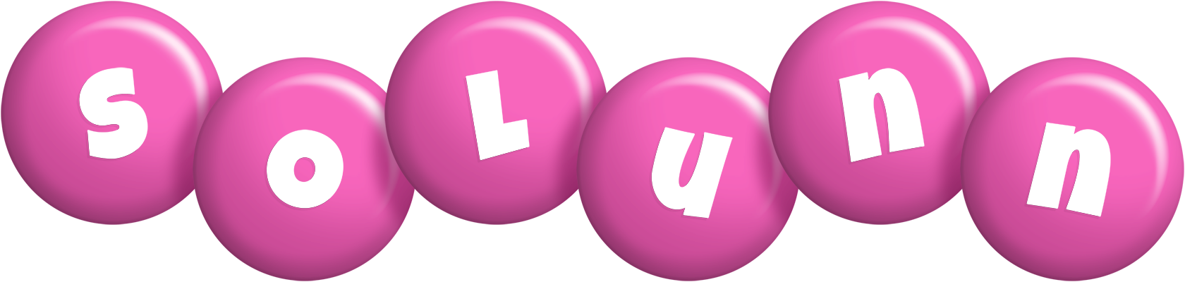 Solunn candy-pink logo