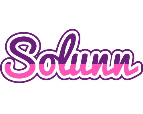 Solunn cheerful logo