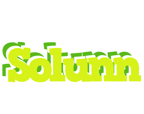 Solunn citrus logo