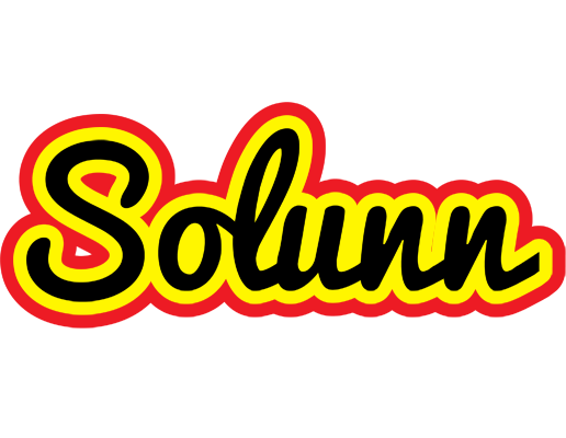 Solunn flaming logo