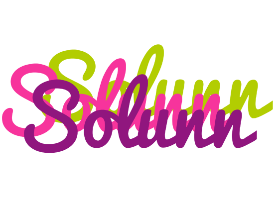 Solunn flowers logo