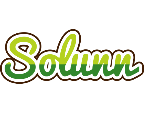 Solunn golfing logo