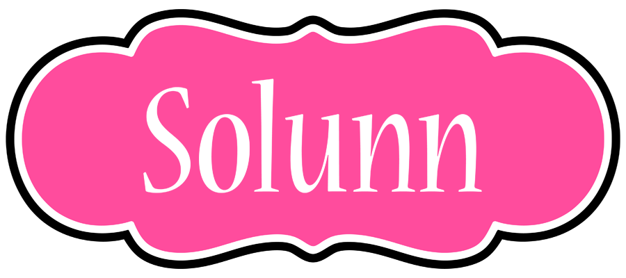 Solunn invitation logo