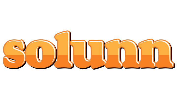 Solunn orange logo