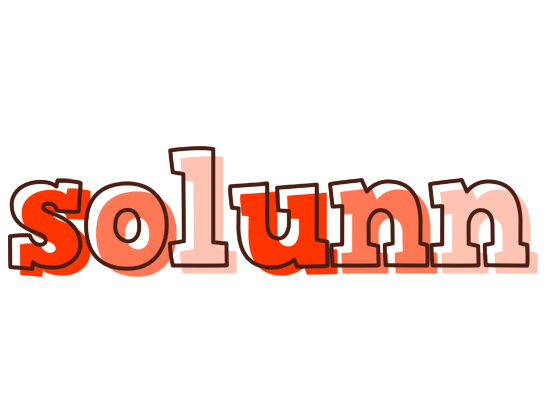 Solunn paint logo